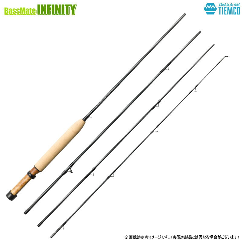 Tiemco - ●ティムコ　ユーフレックス・インファンテ フライロッド 663-4 ブルーグレー 【まとめ送料割】