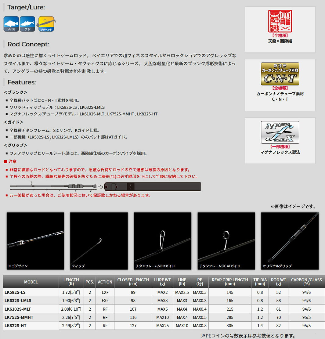 ルナキア LK632S-LMLS の商品画像3枚目