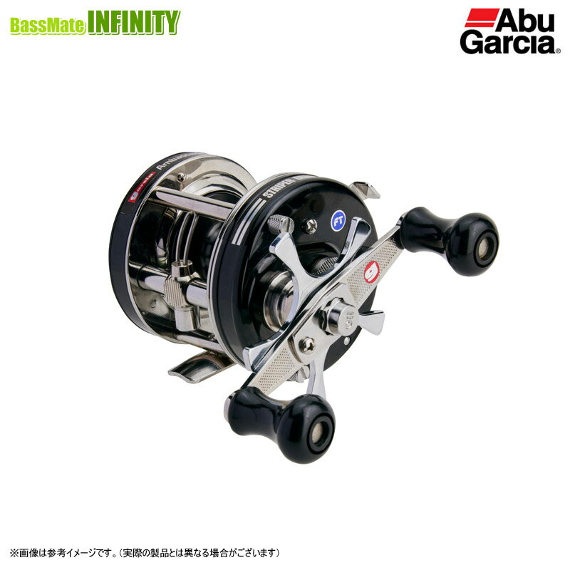 ●Abu　アンバサダー 5501 ストライパー ブラック 左 【まとめ送料割】