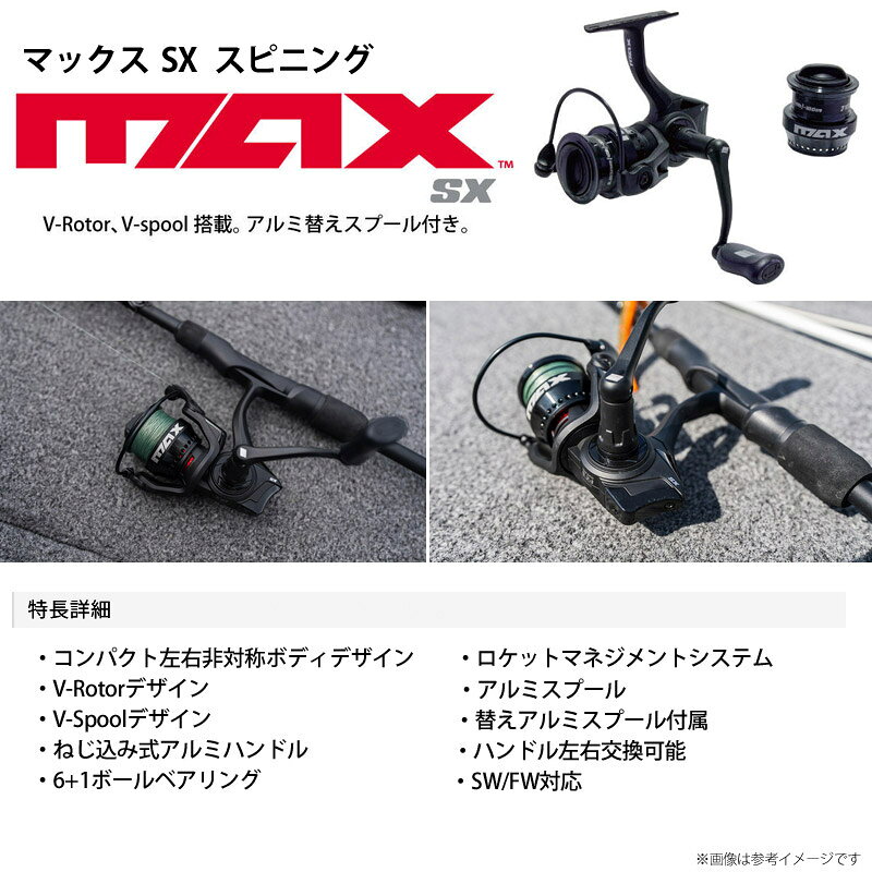 マックス SX スピニング 4000H の商品画像2枚目