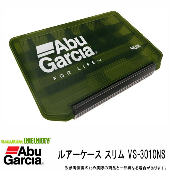 ●アブガルシア Abu ルアーケース スリム VS-3010NS オリーブ 【メール便配送可】 【まとめ送料割】