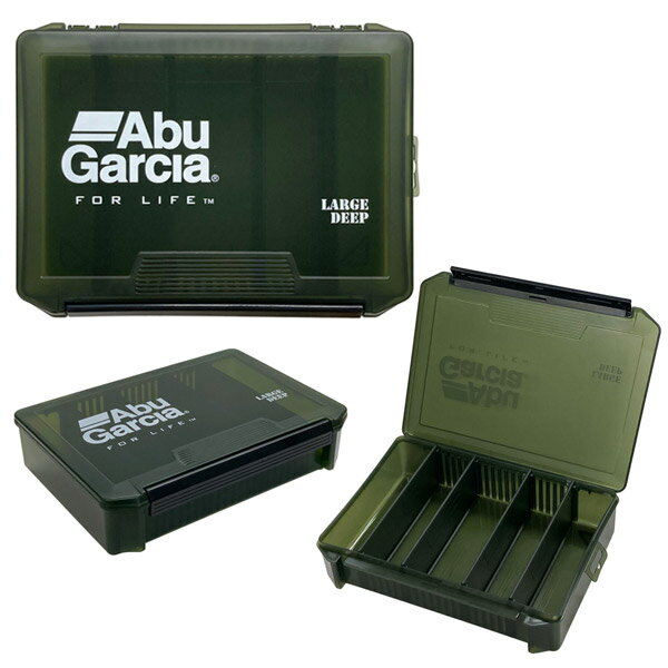 ●アブガルシア Abu ルアーケース ラージディープ VS-3020NDDM オリーブ 【まとめ送料割】