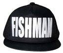 ●Fishman フィッシュマン メッシュフラットキャップ ホワイト 【まとめ送料割】