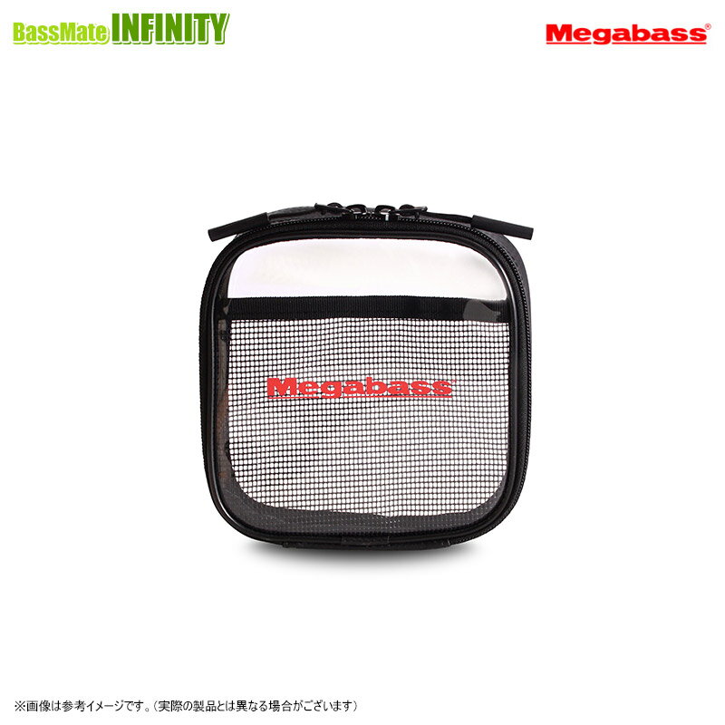 ●メガバス クリアポーチ2 Sサイズ 【メール便配送可】 【まとめ送料割】