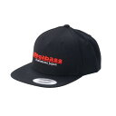 ●メガバス　メガバスキャップ CLASSIC SNAPBACK クラシックスナップバック (ブラック／レッド) 