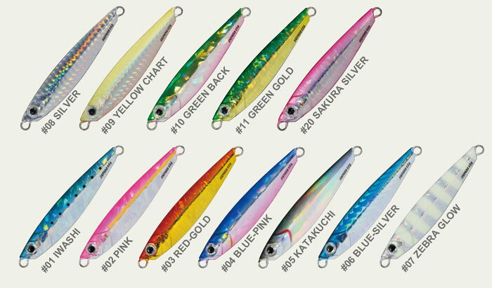 ジグパラ ショート 20g ゼブラグロー の商品画像2枚目