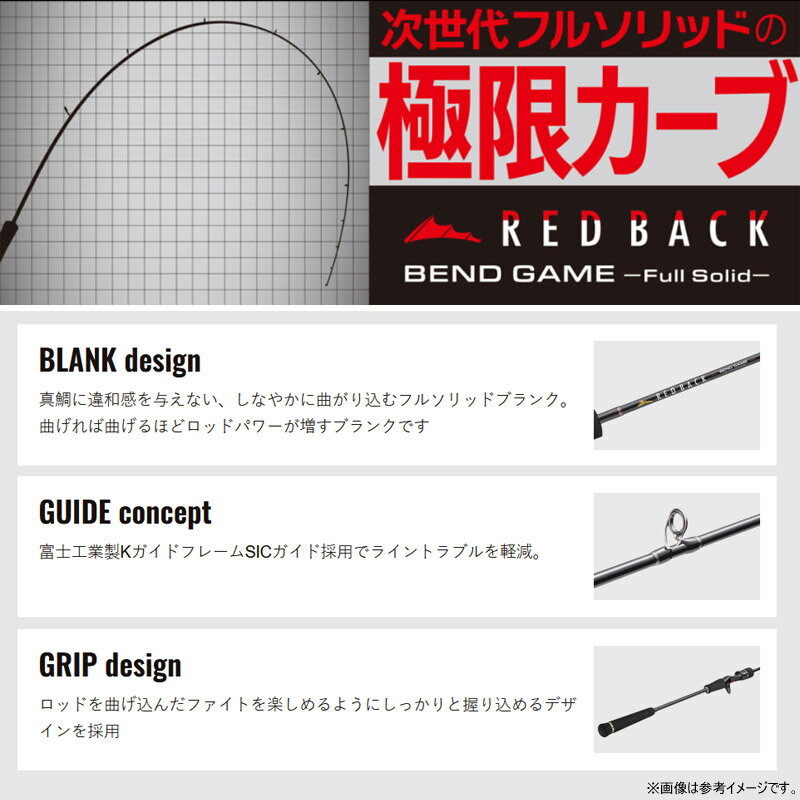レッドバック ベンドゲーム タイラバモデル RBBG-B66M (2)