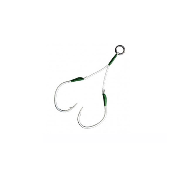 ●メジャークラフト　Zoc ゾック アシストフック デュアル（ZOC-HD） フックサイズ＃2 30mm 【メール便..