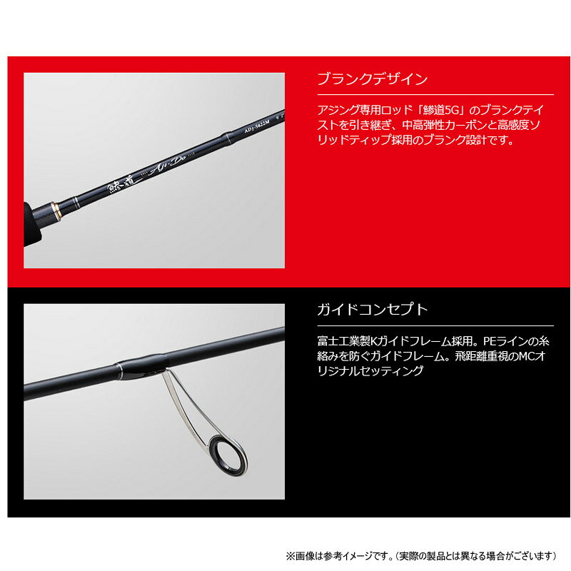 鯵道1G アジングモデル AD1-S682L の商品画像2枚目