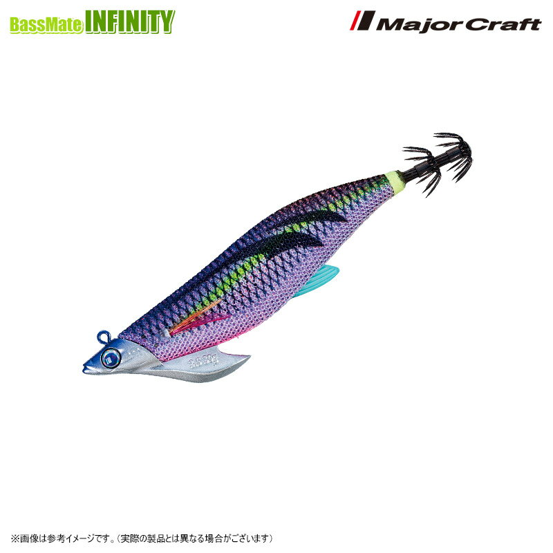 ●メジャークラフト 餌木蔵 エギゾウ ベイトフェザーTR(ティップラン) EBFT-2.5号 20g 【メール便配送可】 【まとめ送料割】