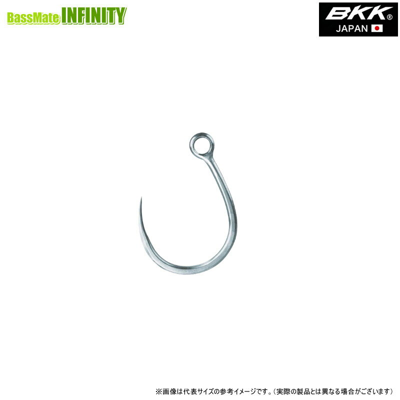 ●BKK　シングルフック ローン・ディアブロ LONE DIABRO BL バーブレス (サイズ：11/0、13/0) 【メール便配送可】 【まとめ送料割】