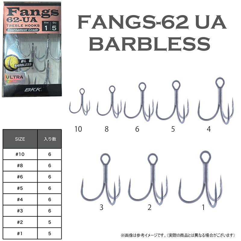 FANGS-62 UA BL #10 の商品画像2枚目