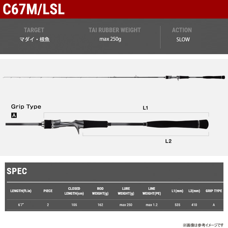 タイゲーム SD C67M/LSL の商品画像2枚目