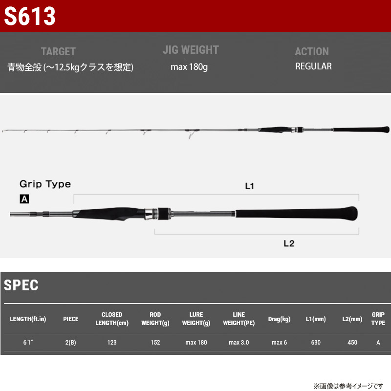 ジグフォース SD S613 の商品画像2枚目