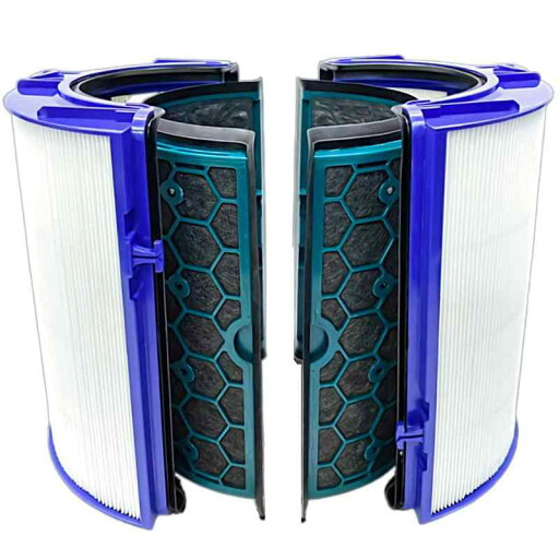 ダイソン フィルター 空気清浄機 交換 Dyson DP04 TP04 TP05 HP04 HP05 専用 互換 空気清浄機能付ファン 交換用フィルター 活性炭 抗菌フィルター 脱臭フィルター と HEPA 集じん フィルター (DP041) ダイソン フィルター 空気清浄機 交換 Dyson DP04 TP04 TP05 HP04 HP05 専用 互換 空気清浄機能付ファン 交換用フィルター 活性炭 抗菌フィルター 脱臭フィルター と HEPA 集じん フィルター (DP041)