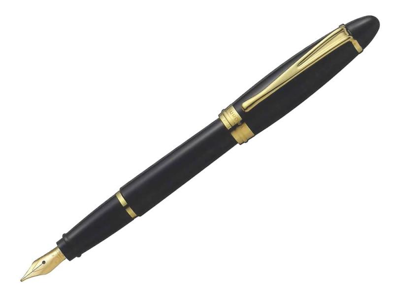 アウロラ イプシロン B11-N 万年筆 ブラック ゴールドプレイトペン先 M