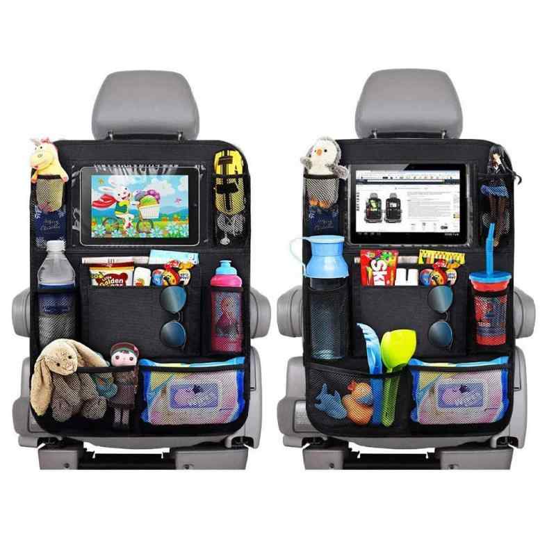 Easyhouse シートバックポケット 2枚 カーシートポケット 車用 収納ポケット 子供用品 収納ボックス 後部座席 リアシート用 防水防汚 耐久性