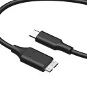 USB C to Micro B 3.0 ケーブル 10Gbps 高速...(2)