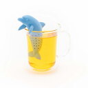 カロラータ アニマル 茶こし (ハンドウイルカ/食洗機 電子レンジ対応/シリコン) 可愛い 動物 ティーストレーナー ティーインフューザー ギフト プレゼント