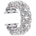 VIQIV キラキラバンド Apple Watch 38mm 40mm 42mm 44mm 41mm 45mm 49mm Ultra iWatch Series...