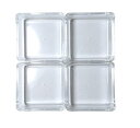 若泉漆器 重箱用仕切 6.5寸重用中子4個用(中)ブロック仕切 透明4個 H-153-27