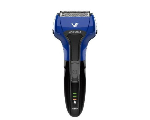 泉精器 IZF-V551-A(ブルー) ソリッドシリーズ 往復式シェーバー 4枚刃 泉精器 IZF-V551-A(ブルー) ソリッドシリーズ 往復式シェーバー 4枚刃