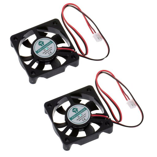 Anmbest 2PCS 5010サイレントブラシレス冷却ファン2ピンブラシレス5CMファン 0.1A 50mm X 50mm X 10mmクール3DプリンターパーツPCケースCPUクーラースリーブベアリング7ブレード Anmbest 2PCS 5010サイレントブラシレス冷却ファン2ピンブラシレス5CMファン 0.1A 50mm X 50mm X 10mmクール3DプリンターパーツPCケースCPUクーラースリーブベアリング7ブレード
