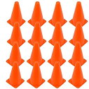 Voodans 三角コーン マーカーコーン 18cm/23cm サッカーコーン コーン 16本セット