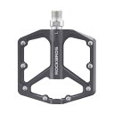 ROCKBROS(ロックブロス)自転車ペダル 軽量 フラットペダル アルミ合金 ロードバイク mtb プラットフォーム 滑り止め ベアリングシール 9/16