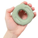 Alta Green 握力アップグリッパー ドーナツ型 ハンドグリップ 強度調整可能 握力トレーニング リハビリ 男女兼用(4)