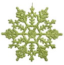 クリスマスツリー飾り 雪の結晶 10CM クリスマスオーナメント 飾り ゴールデン スノーフレーク オーナメント 窓 ガラス お店 インテリリア 雑貨 クリスマス パーティー 雪花 雪片 ツリー飾り(3)