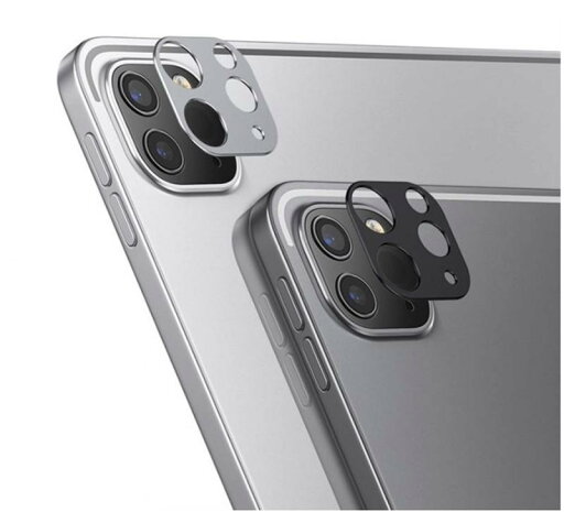 iPad Pro 11インチ / 12.9インチ (2021/2020モデル) 用 カメラ レンズ 保護 メタル リング カバー アルミニウム製 傷防止 iPad Pro 11インチ / 12.9インチ (2021/2020モデル) 用 カメラ レンズ 保護 メタル リング カバー アルミニウム製 傷防止