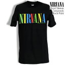 Nirvana Tシャツ ニルヴァーナ ロックTシャツ バンドTシャツ ニルバーナ 半袖 メンズ レディース かっこいい バンT ロックT バンドT ダンス ロック パンク 大きいサイズ 綿 黒 白 ブラック ホワイト M L XL 春 夏 おしゃれ Tシャツ ファッション ファッション