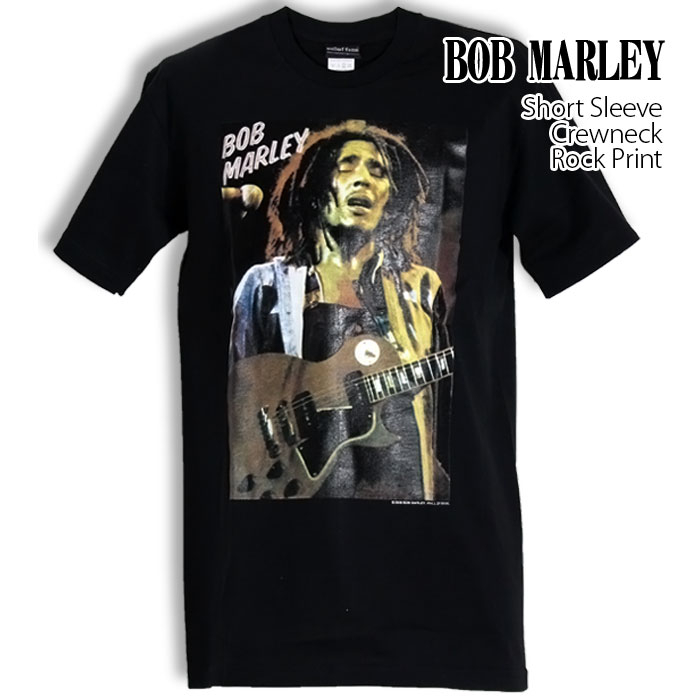 Bob Marley Tシャツ ボブ・マーリー ラスタ ロックTシャツ バンドTシャツ 半袖 メンズ レディース かっこいい バンT ロックT バンドT ダンス ロック パンク 大きいサイズ 綿 黒 白 ブラック ホワイト M L XL 春 夏 おしゃれ Tシャツ ファッション