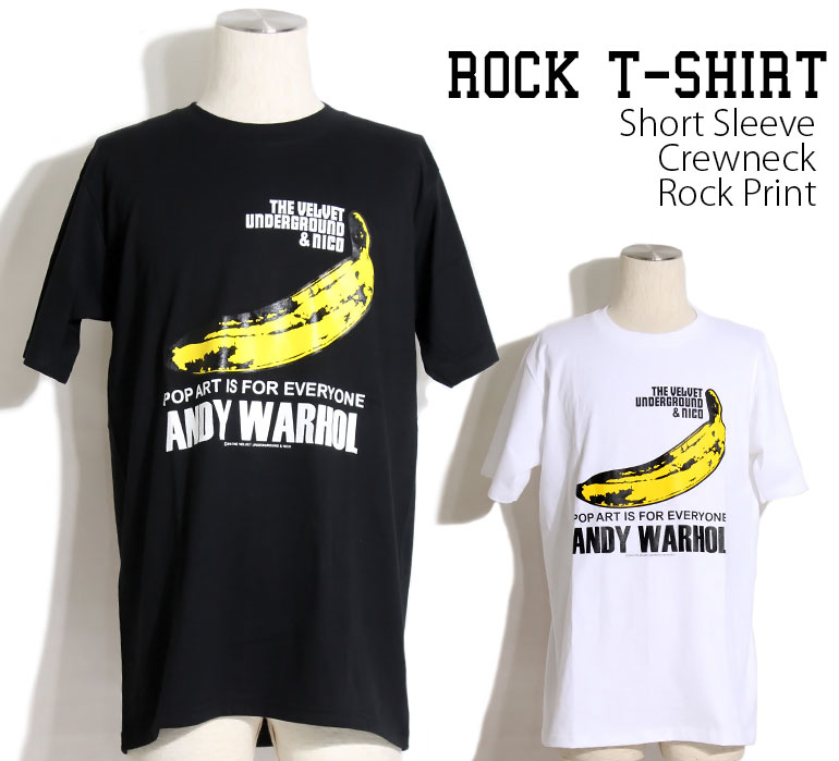 楽天batagorasThe Velvet Underground Tシャツ ヴェルヴェットアンダーグラウンド ロックTシャツ バンドTシャツ 半袖 メンズ レディース かっこいい バンT ロックT バンドT ダンス ロック パンク 大きいサイズ L XL 春 夏 おしゃれ Tシャツ ファッション