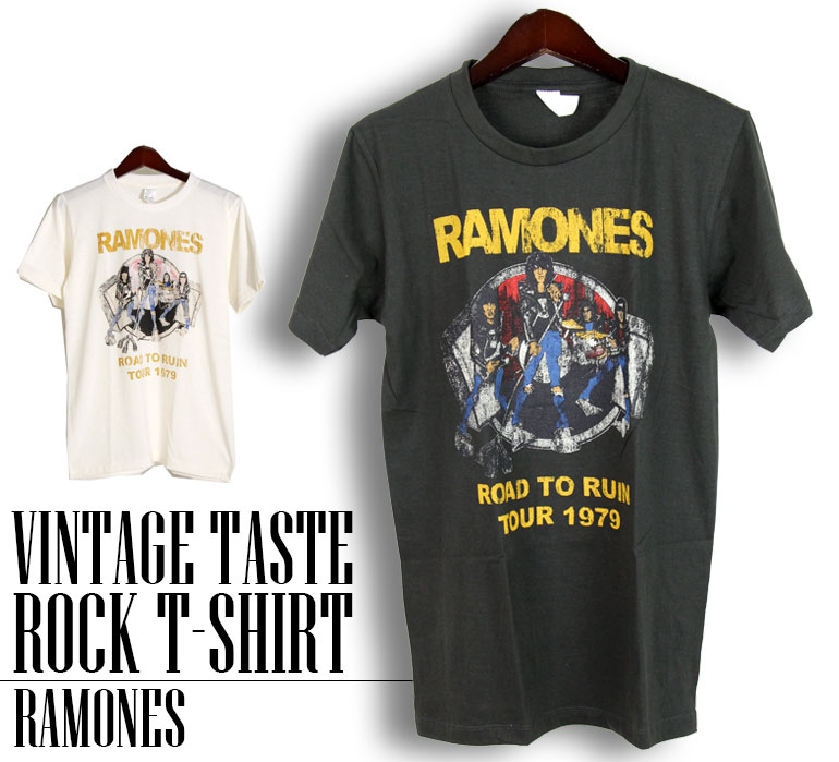 ヴィンテージ風 Ramones Tシャツ ラモーンズ ロックTシャツ バンドTシャツ 半袖 メンズ レディース かっこいい バンT ロックT バンドT ダンス ロック パンク 大きいサイズ 綿 黒 白 ブラック ホワイト M L XL 春 夏 おしゃれ Tシャツ ファッション