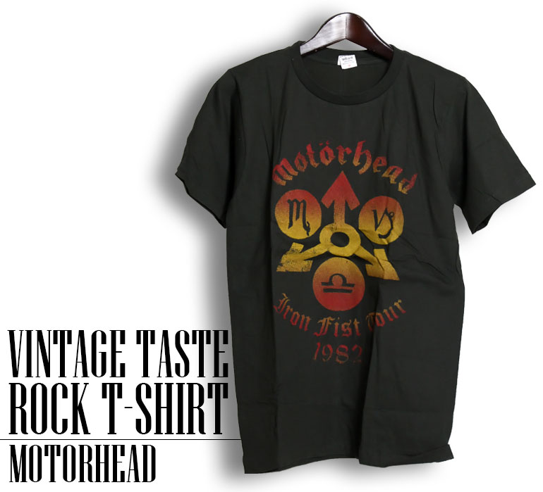 ヴィンテージ風 Motorhead Tシャツ モーターヘッド ロックTシャツ バンドTシャツ 半袖 メンズ レディース かっこいい バンT ロックT バンドT ダンス ロック パンク 大きいサイズ 綿 黒 白 ブラック ホワイト M L XL 春 夏 おしゃれ Tシャツ ファッション