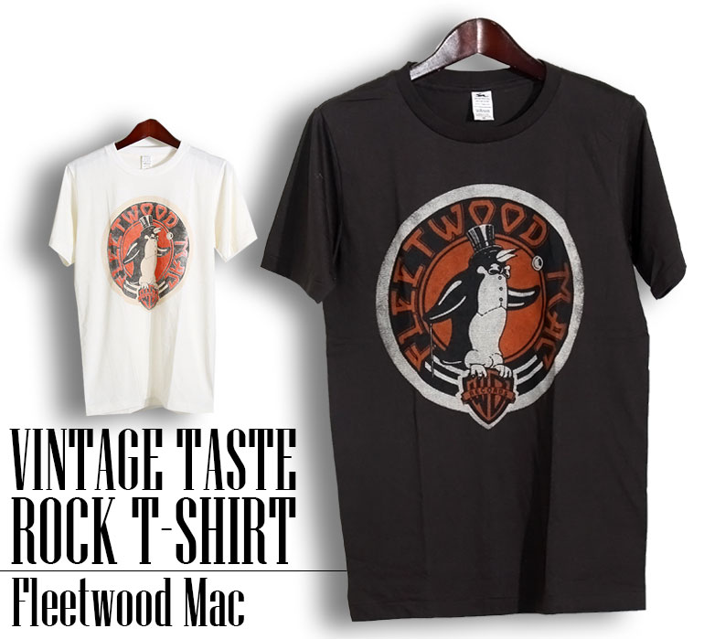 ヴィンテージ風 Fleetwood Mac Tシャツ フリートウッド マック ロックTシャツ バンドTシャツ 半袖 メンズ レディース かっこいい バンT ロックT バンドT ダンス ロック パンク 大きいサイズ L XL 春 夏 おしゃれ Tシャツ ファッション