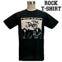 The Jam グラフィック Tシャツ ザ ジャム IN THE CITY ロックTシャツ バンドTシャツ メンズ レディース ロックT バンドT バンT 衣装 ロゴT ダンス ミュージック ファッション ブラック 黒 コットン 綿 100 春夏 夏物 おしゃれ