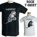 楽天batagorasWeezer グラフィック Tシャツ ウィーザー Raditude Dog ロックTシャツ バンドTシャツ メンズ レディース ロックT バンドT バンT 衣装 ロゴT ダンス ミュージック ファッション ブラック 黒 コットン 綿 100％ 春夏 夏物 おしゃれ