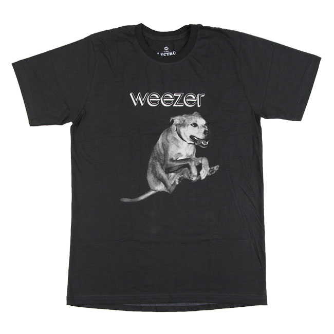 Weezer グラフィック Tシャツ ウィーザー Raditude Dog ロックTシャツ バンドTシャツ メンズ レディース ロックT バンドT バンT 衣装 ロゴT ダンス ミュージック ファッション ブラック 黒 コットン 綿 100% 春夏 夏物 おしゃれ