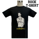 Maroon 5 グラフィック Tシャツ マルーン5 move like jagger ロックTシャツ バンドTシャツ メンズ レディース ロックT バンドT バンT 衣装 ロゴT ダンス ミュージック ファッション ブラック 黒 コットン 綿 100% 春夏 夏物 おしゃれ