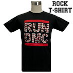 Run-D.M.C. グラフィック Tシャツ ラン ディーエムシー 定番ロゴたくさん ロックTシャツ バンドTシャツ メンズ レディース ロックT バンドT バンT 衣装 ロゴT ダンス ミュージック ファッション ブラック 黒 コットン 綿 100% 春夏 夏物 おしゃれ