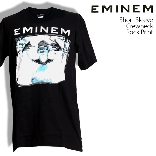 Eminem Tシャツ エミネム ロックTシャツ バンドTシャツ 半袖 メンズ レディース かっこいい バンT ロックT バンドT ダンス ロック パンク 大きいサイズ 綿 黒 白 ブラック ホワイト M L XL 春 夏 おしゃれ Tシャツ ファッション