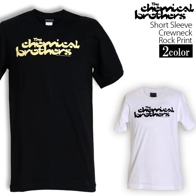 楽天batagorasThe Chemical Brothers Tシャツ ケミカルブラザーズ ロックTシャツ バンドTシャツ 半袖 メンズ レディース かっこいい バンT ロックT バンドT ダンス ロック パンク 大きいサイズ 綿 黒 白 ブラック ホワイト M L XL 春 夏 おしゃれ Tシャツ ファッション