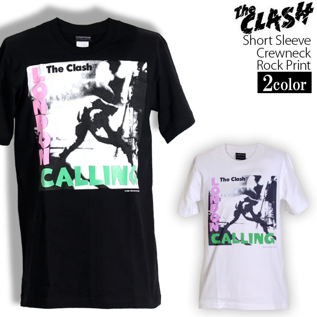 The Clash Tシャツ ザ クラッシュ ロックTシャツ バンドTシャツ 半袖 メンズ レディース かっこいい バンT ロックT バンドT ダンス ロック パンク 大きいサイズ 綿 黒 白 ブラック ホワイト M L XL 春 夏 おしゃれ Tシャツ ファッション