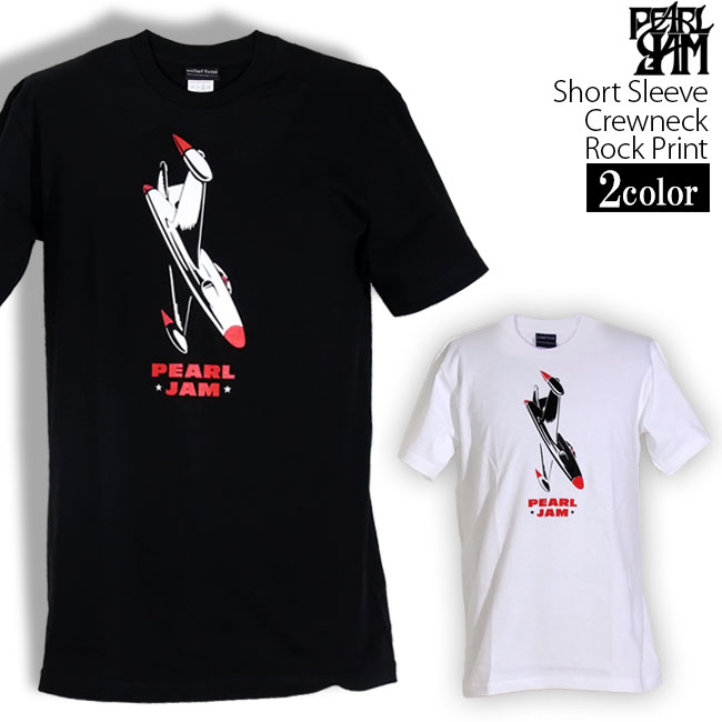 Pearl Jam Tシャツ パールジャム ロックTシャツ バンドTシャツ 半袖 メンズ レディース かっこいい バンT ロックT バンドT ダンス ロック パンク 大きいサイズ 綿 黒 白 ブラック ホワイト M L XL 春 夏 おしゃれ Tシャツ ファッション