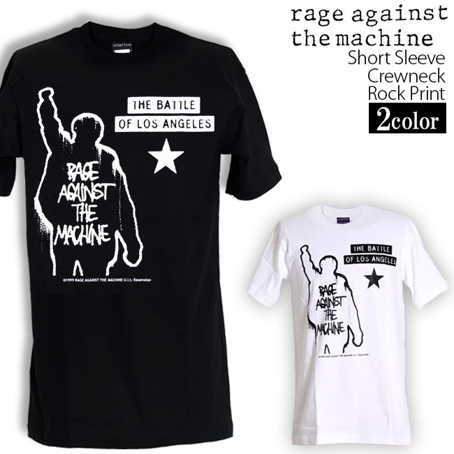 楽天batagorasRage Against the Machine Tシャツ レイジアゲインストザマシーン レイジ ロックTシャツ バンドTシャツ メンズ レディース パロディ Tシャツ おもしろ ロゴ 衣装 ダンス ミュージック ファッション ブラック ホワイト 黒 白 コットン 綿 100％ 春夏 夏物 おしゃれ