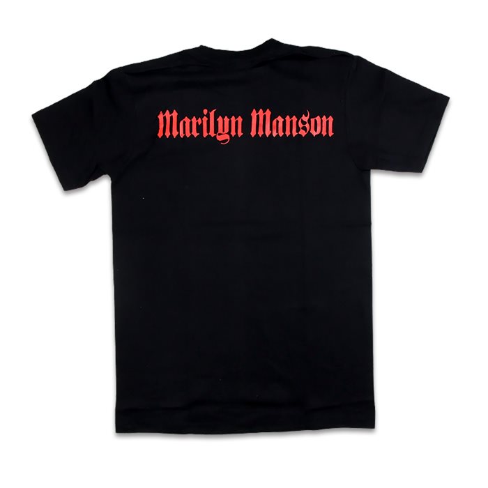 ロックTシャツ 半袖 Marilyn Manson Tシャツ マリリンマンソン バンドTシャツ メンズ レディース ロックT バンドT バンT ロゴ バンド ロゴT ダンス ミュージック ファッション ROCK ブラック ホワイト 黒 白 ヘヴィメタ コットン 綿 100% 春夏 夏物 おしゃれ