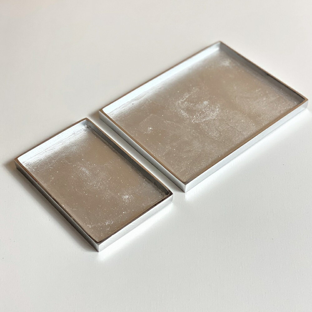 Aluminium Tray Rectangle S Small トレイ トレー 収納 北欧 おしゃれ インテリア かわいい 小物入れ 金属 シルバー アクセサリートレイ キャッシュ 鍵置き シンプル おしゃれ シンプル ギフト インテリア 誕生日 プレゼント